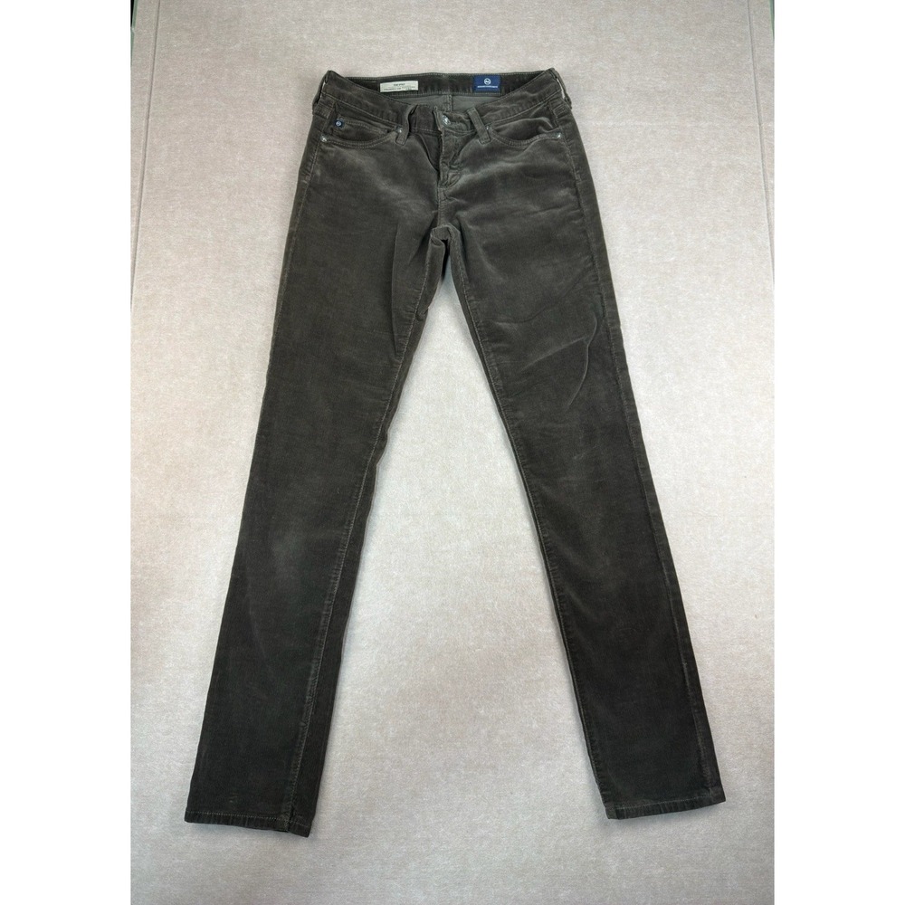 AG Corduroy Pants 24R The Stilt Calypso Exclusive‎ Cigarette Leg Low Rise